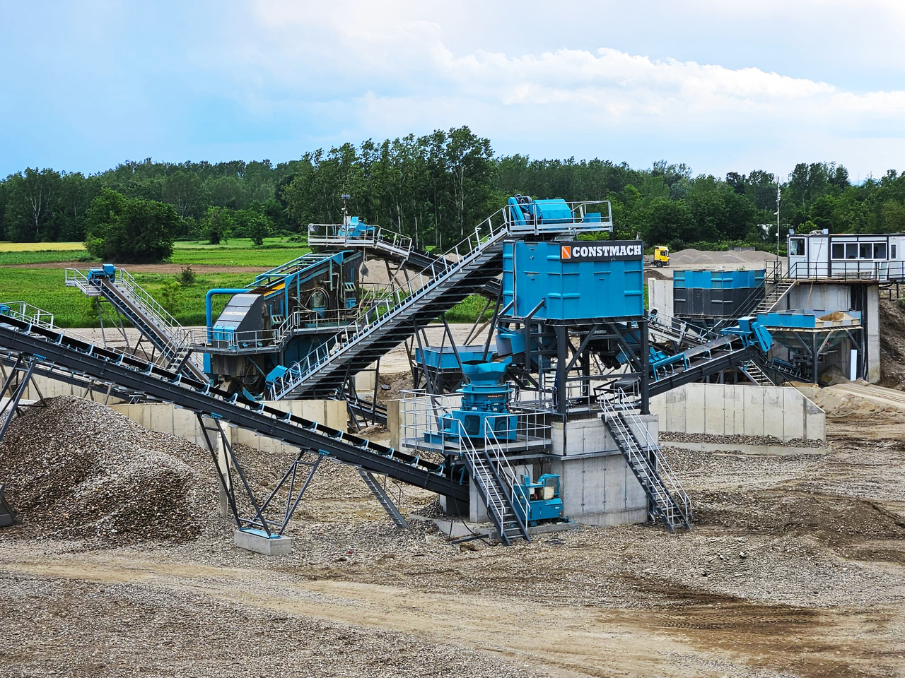 Constmach Stationary Sand And Gravel Washing And Screening Plant - Sikteverk: bilde 2 Constmach Stationary Sand And Gravel Washing And Screening Plant - Sikteverk: bilde 2