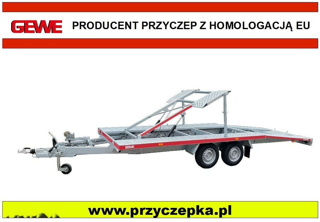 Gewe Laweta piętrowa, hydrauliczna, L3500 F/1 - Transporter tilhenger: bilde 1 Gewe Laweta piętrowa, hydrauliczna, L3500 F/1 - Transporter tilhenger: bilde 1