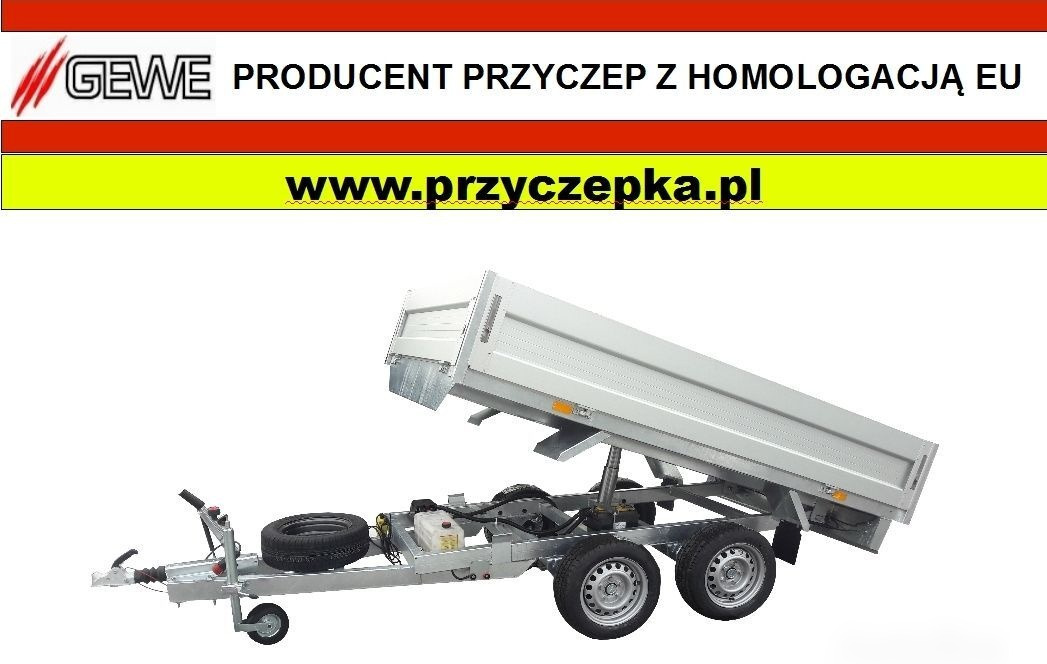 Gewe P3500 F/3 Kiper elektryczny, wywrot do tyłu - Tipphenger: bilde 1 Gewe P3500 F/3 Kiper elektryczny, wywrot do tyłu - Tipphenger: bilde 1