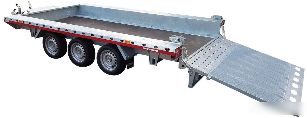 Ny Maskinhenger Gewe Przyczepa pod minikoparkę 4x1,8m - 3osiowa, B3500 E/1: bilde 6