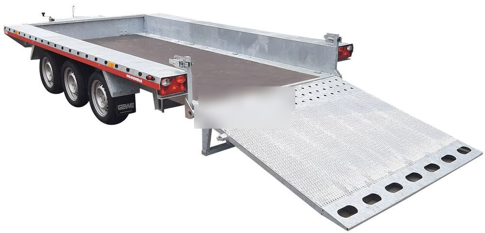 Ny Maskinhenger Gewe Przyczepa pod minikoparkę 4x1,8m - 3osiowa, B3500 E/1: bilde 7
