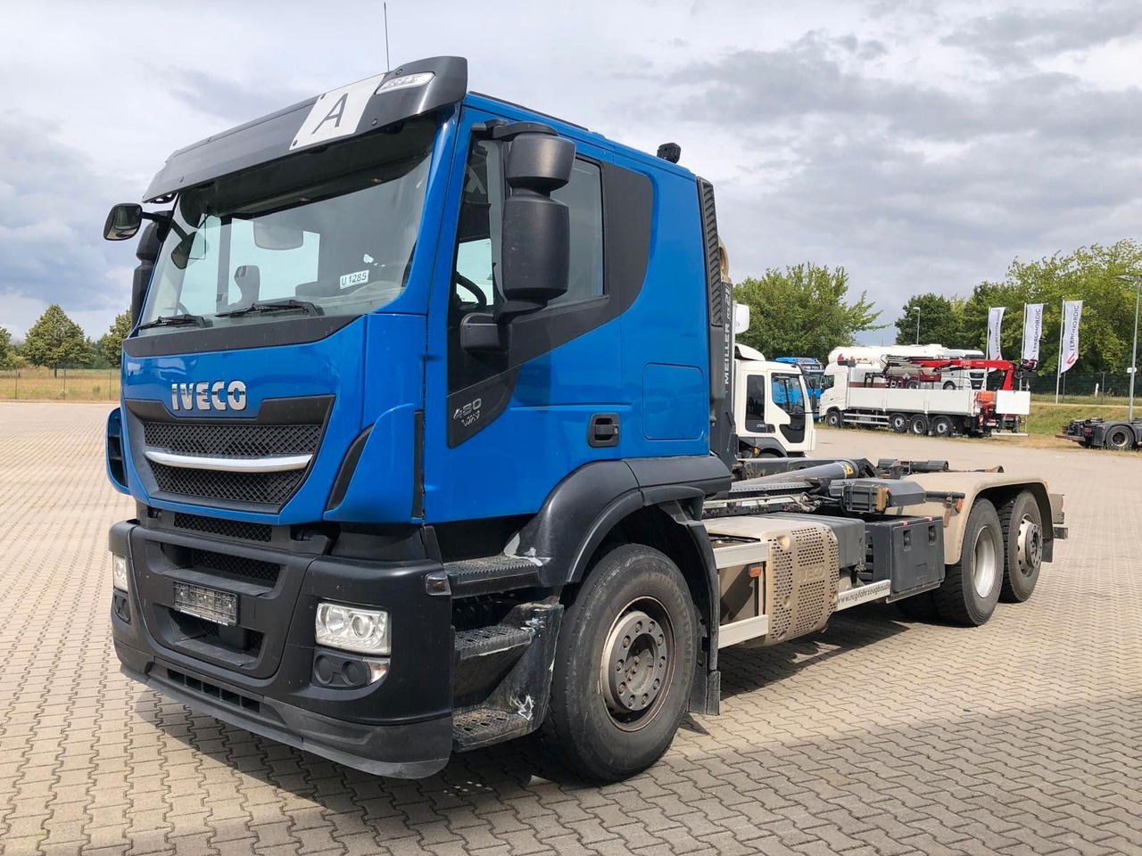 Iveco X-Way 480 Intarder*AHK*Lenk/LiftAchse*Meiller - Krokbil: bilde 1 Iveco X-Way 480 Intarder*AHK*Lenk/LiftAchse*Meiller - Krokbil: bilde 1