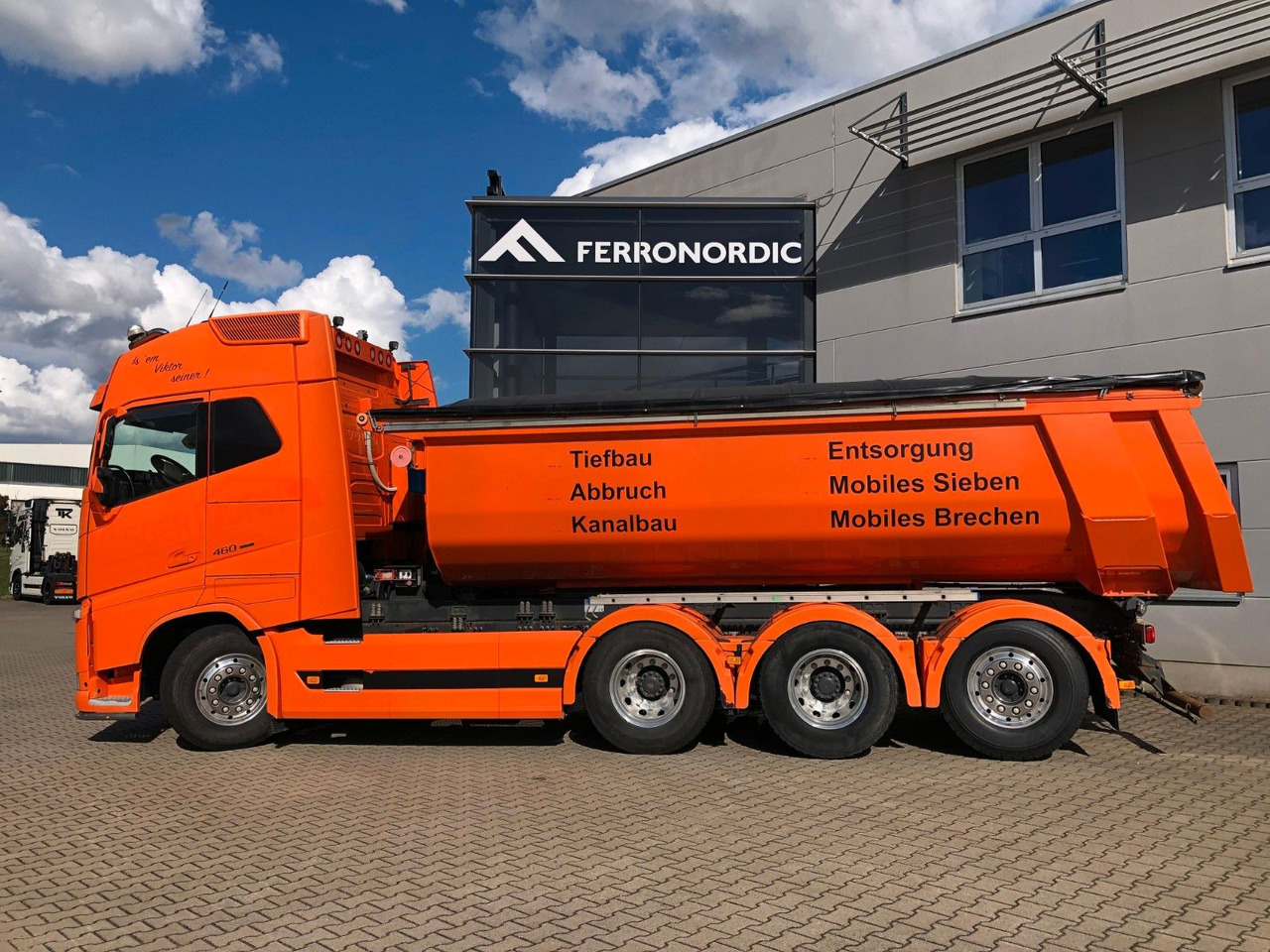 Volvo FH460 8x4 Tridem*Lift+LenkAchse*ALU*AHK*VollLuft - Tippbil: bilde 4 Volvo FH460 8x4 Tridem*Lift+LenkAchse*ALU*AHK*VollLuft - Tippbil: bilde 4