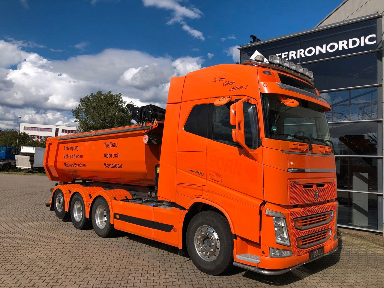Volvo FH460 8x4 Tridem*Lift+LenkAchse*ALU*AHK*VollLuft - Tippbil: bilde 3 Volvo FH460 8x4 Tridem*Lift+LenkAchse*ALU*AHK*VollLuft - Tippbil: bilde 3
