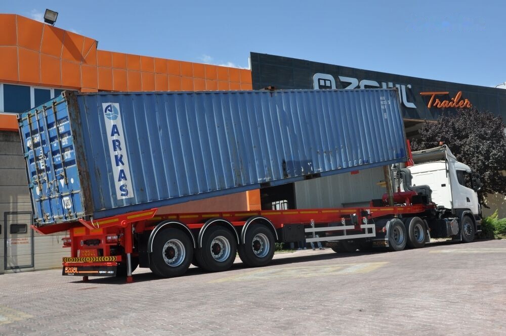 Ny Container-transport/ Vekselflak semitrailer for transport av container Özgül 40 FT TIPPING CONTAINER CHASSIS AINER CARRIER: bilde 6
