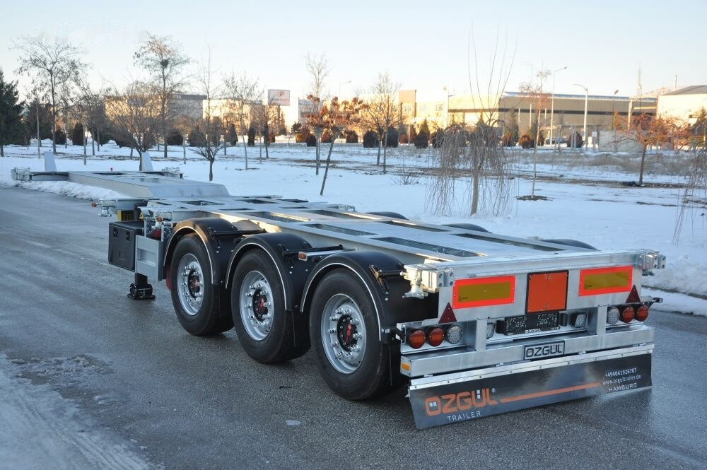 Ny Container-transport/ Vekselflak semitrailer for transport av container Özgül TELESCOBIC HIGH CUBE CONTAINER CHASSIS: bilde 10