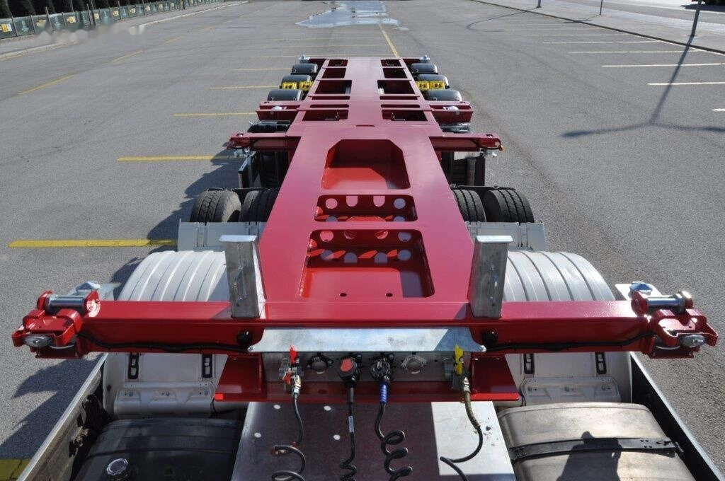 Ny Container-transport/ Vekselflak semitrailer for transport av container Özgül TELESCOBIC HIGH CUBE CONTAINER CHASSIS: bilde 9