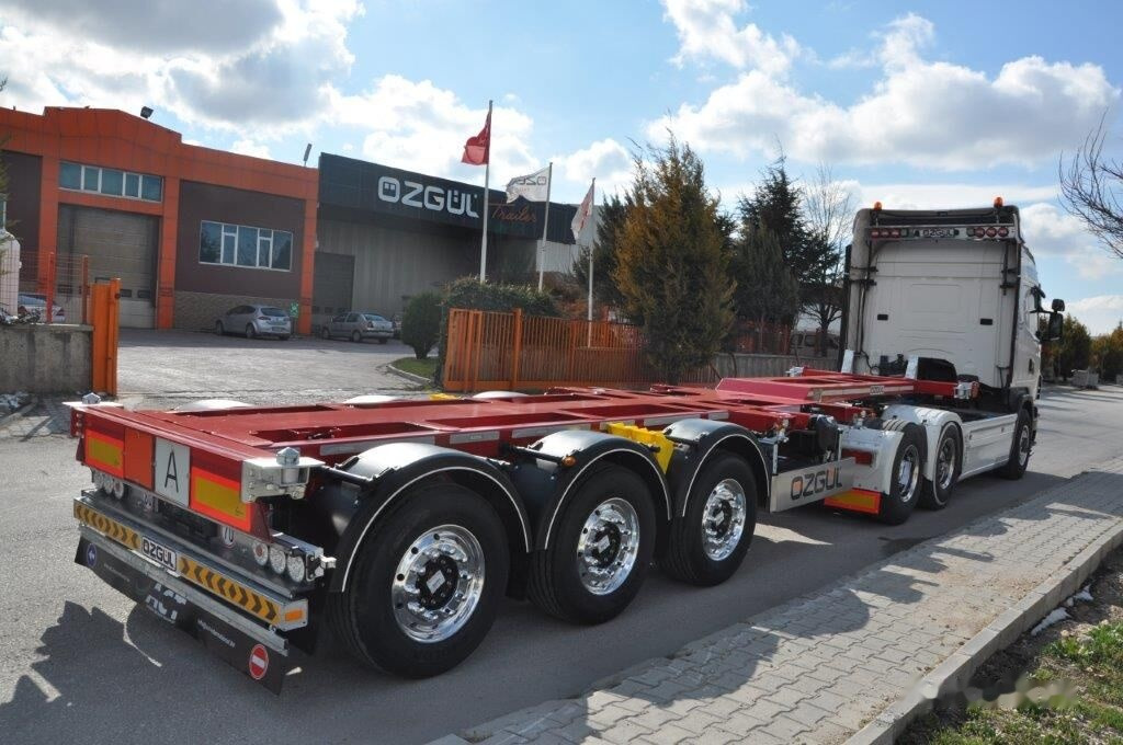 Ny Container-transport/ Vekselflak semitrailer for transport av container Özgül TELESCOBIC HIGH CUBE CONTAINER CHASSIS: bilde 16