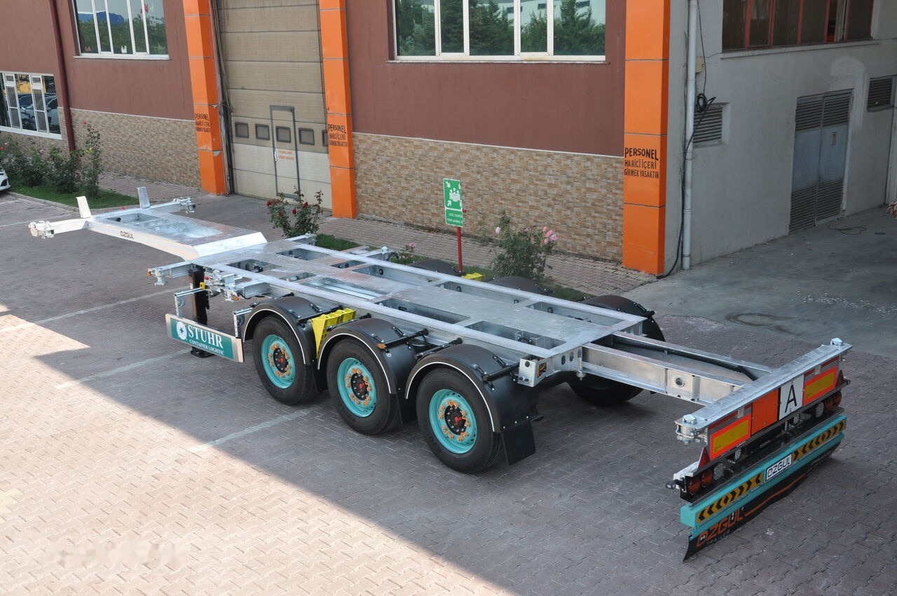 Ny Container-transport/ Vekselflak semitrailer for transport av container Özgül TELESCOBIC HIGH CUBE CONTAINER CHASSIS: bilde 29