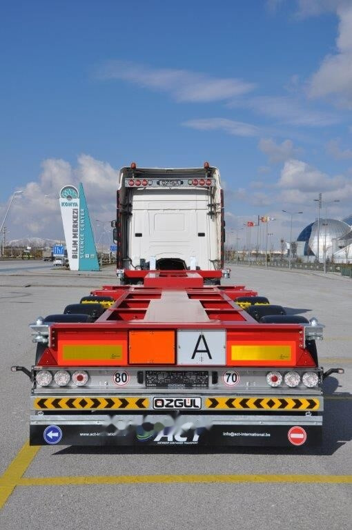 Ny Container-transport/ Vekselflak semitrailer for transport av container Özgül TELESCOBIC HIGH CUBE CONTAINER CHASSIS: bilde 26