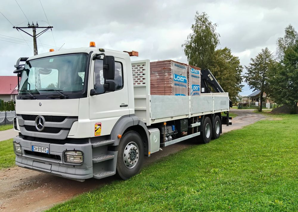 Mercedes-Benz ACTROS 2633 - Planbil, Kranbil: bilde 1 Mercedes-Benz ACTROS 2633 - Planbil, Kranbil: bilde 1