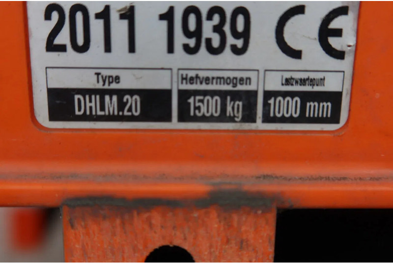 Skapbil DAF CF 290 Bakwagen+Klep Dhollandia 1500 kg: bilde 14