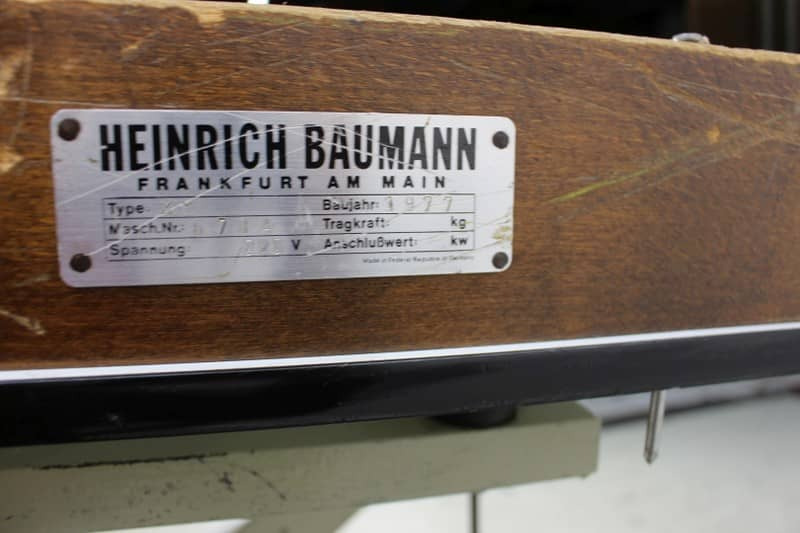 Baumann XY - Trykkmaskin: bilde 4 Baumann XY - Trykkmaskin: bilde 4