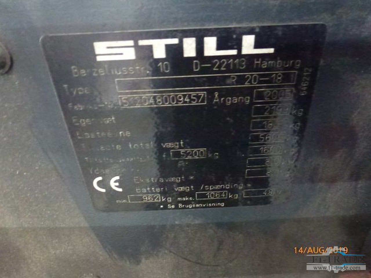 STILL R20-18I - El-truck: bilde 3 STILL R20-18I - El-truck: bilde 3