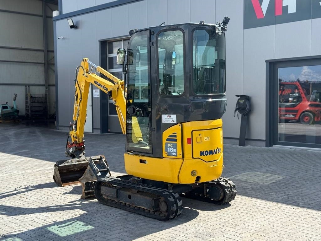 Komatsu PC 16 R-3HS - Minigraver: bilde 3 Komatsu PC 16 R-3HS - Minigraver: bilde 3