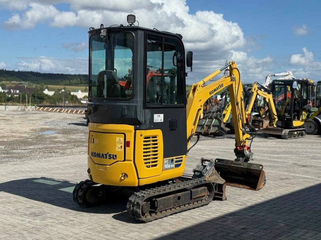 Komatsu PC 16 R-3HS - Minigraver: bilde 5 Komatsu PC 16 R-3HS - Minigraver: bilde 5