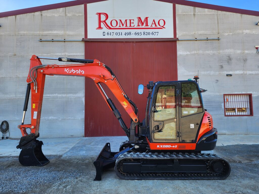 KUBOTA KX080-4A2 - Minigraver: bilde 1 KUBOTA KX080-4A2 - Minigraver: bilde 1