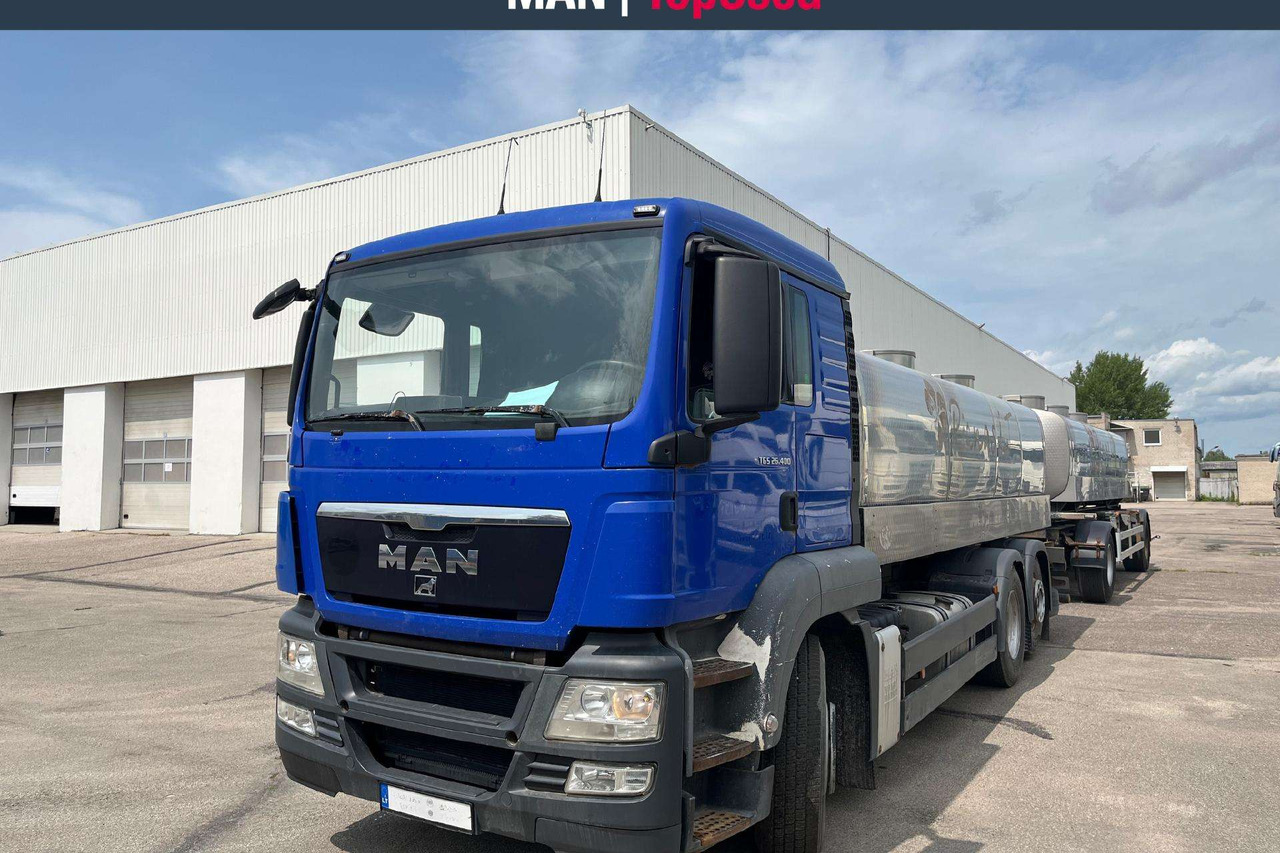 MAN 26.400 6X2-2 Plandex (8633) - Tankbil, Tankhenger: bilde 1 MAN 26.400 6X2-2 Plandex (8633) - Tankbil, Tankhenger: bilde 1