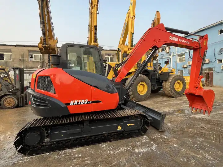 8 tons Used Excavator KUBOTA KX183-3 in good condition for sale - Beltegraver: bilde 3 8 tons Used Excavator KUBOTA KX183-3 in good condition for sale - Beltegraver: bilde 3