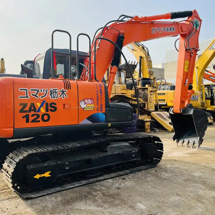 Good Work Condition Original Japan Used Excavator 12t Medium Size Used Hitachi Crawler Excavator Zx120 - Gravemaskin: bilde 1 Good Work Condition Original Japan Used Excavator 12t Medium Size Used Hitachi Crawler Excavator Zx120 - Gravemaskin: bilde 1