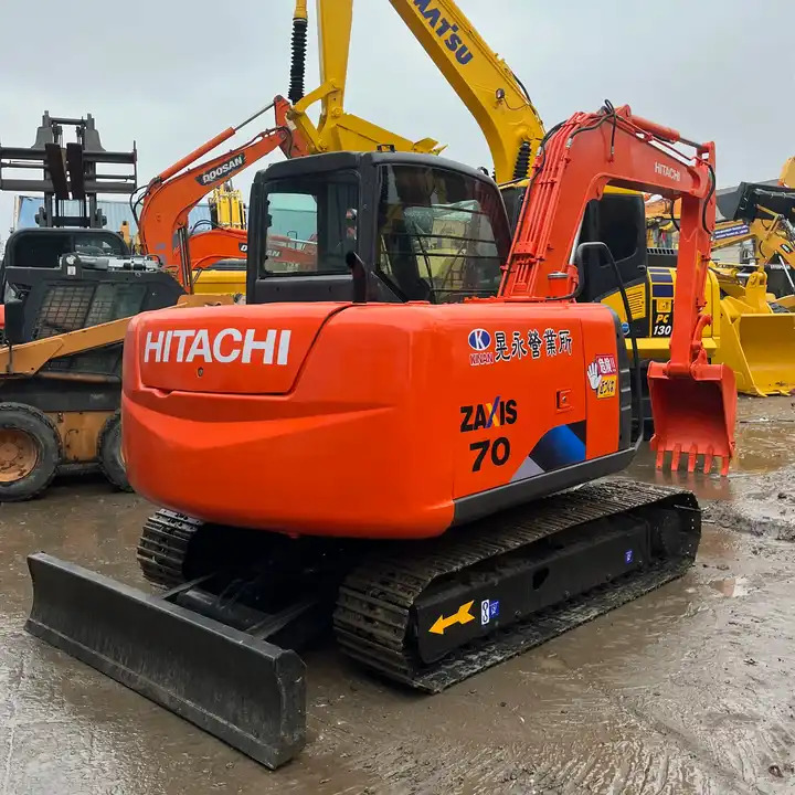 Used Hitachi excavator ZX70 in good condition for sale - Beltegraver: bilde 1 Used Hitachi excavator ZX70 in good condition for sale - Beltegraver: bilde 1