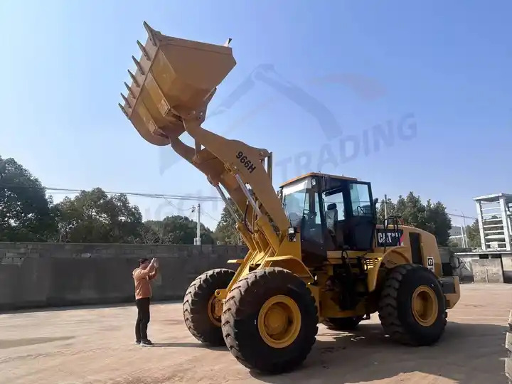 Hjullaster Used Japanese Cat966H Used Wheel Loaders Cheap Price Wheel Loader 966H second-hand construction machinery: bilde 6