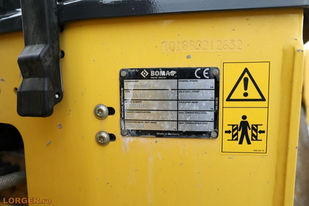 Vegvals Bomag BW 120 AD-5: bilde 12