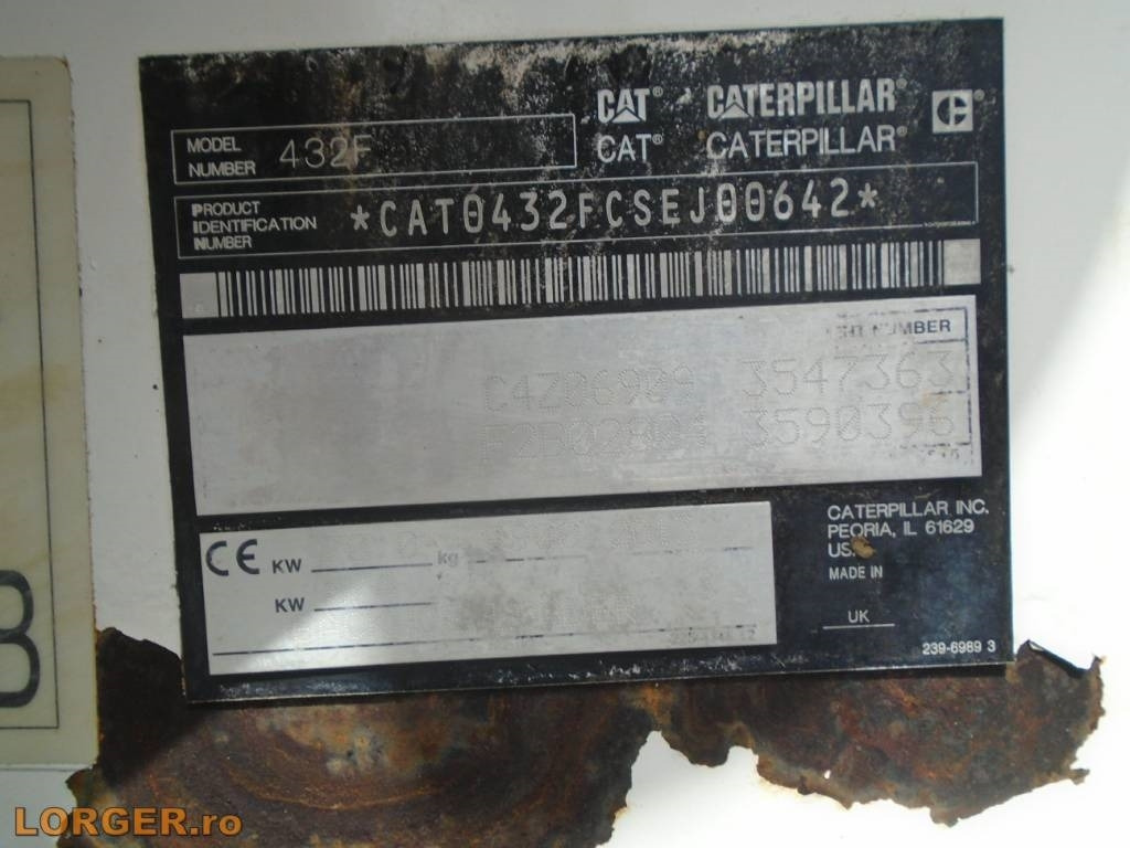 Traktorgraver CAT 432 F: bilde 12 Traktorgraver CAT 432 F: bilde 12