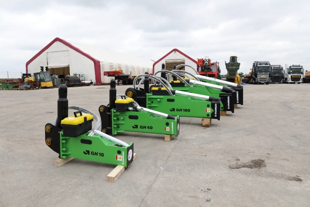 G HAMMER GH 200, POWER, NOT NOISE ! NEW 2025 MODEL  - Hydraulisk hammer for Bygg og anlegg: bilde 4 G HAMMER GH 200, POWER, NOT NOISE ! NEW 2025 MODEL  - Hydraulisk hammer for Bygg og anlegg: bilde 4