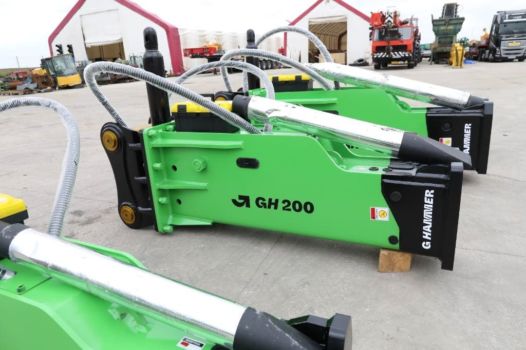 G HAMMER GH 200, POWER, NOT NOISE ! NEW 2025 MODEL  - Hydraulisk hammer for Bygg og anlegg: bilde 1 G HAMMER GH 200, POWER, NOT NOISE ! NEW 2025 MODEL  - Hydraulisk hammer for Bygg og anlegg: bilde 1