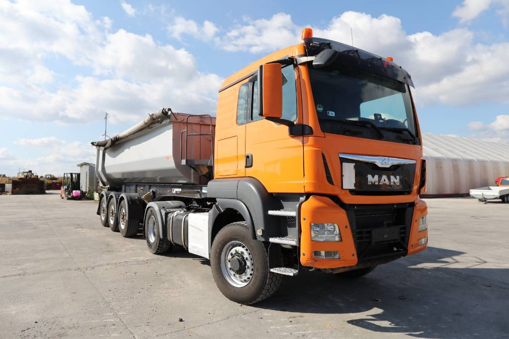 MAN TGS 18.480 4x4 Truck + Carnehl CHKS/AH Aluminium T - Tippbil: bilde 1 MAN TGS 18.480 4x4 Truck + Carnehl CHKS/AH Aluminium T - Tippbil: bilde 1