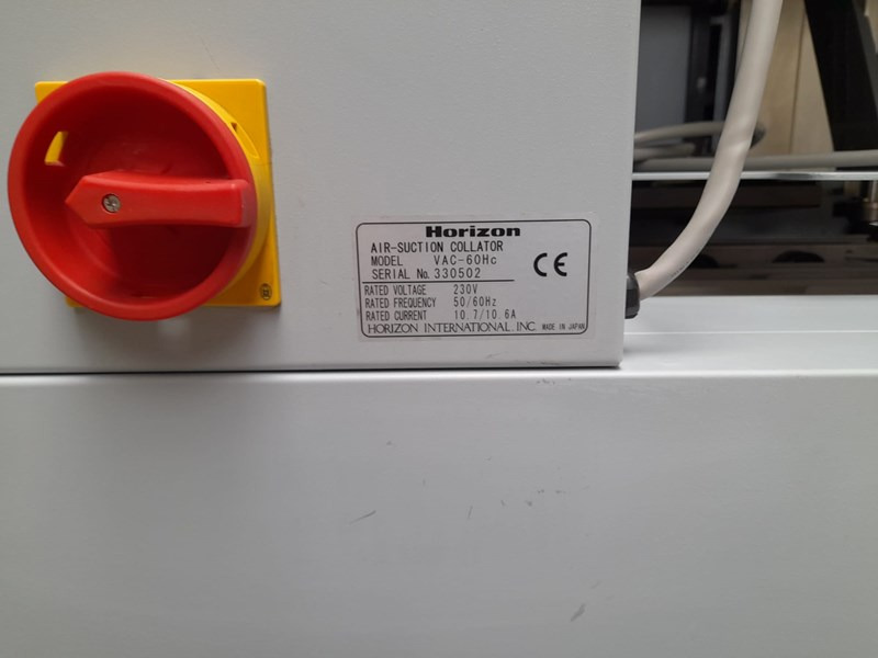 Horizon VAC-60Hc | 2010 - Trykkmaskin: bilde 3 Horizon VAC-60Hc | 2010 - Trykkmaskin: bilde 3