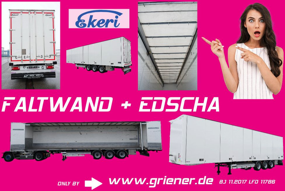 EKERI T3-A / SEITLICHE TÜREN /FALTWAND EDSCHA ! - Skapsemi: bilde 1 EKERI T3-A / SEITLICHE TÜREN /FALTWAND EDSCHA ! - Skapsemi: bilde 1