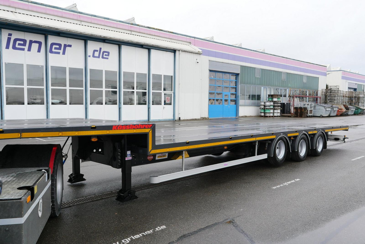 Kässbohrer K.SPJ3 12/27 / JUMBO / BPW / LIFTACHSE 5700 kg - Lavloader semitrailer: bilde 4 Kässbohrer K.SPJ3 12/27 / JUMBO / BPW / LIFTACHSE 5700 kg - Lavloader semitrailer: bilde 4