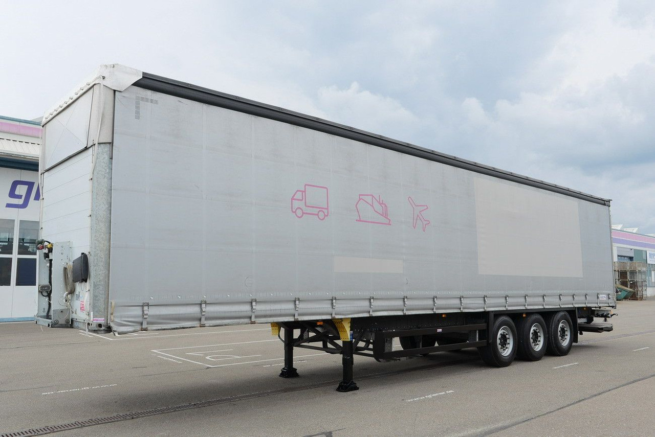 Gardintrailer Schmitz Cargobull SCS 24/ LBW 2000 kg / RUNGENTASCHEN / HUBDACH: bilde 25