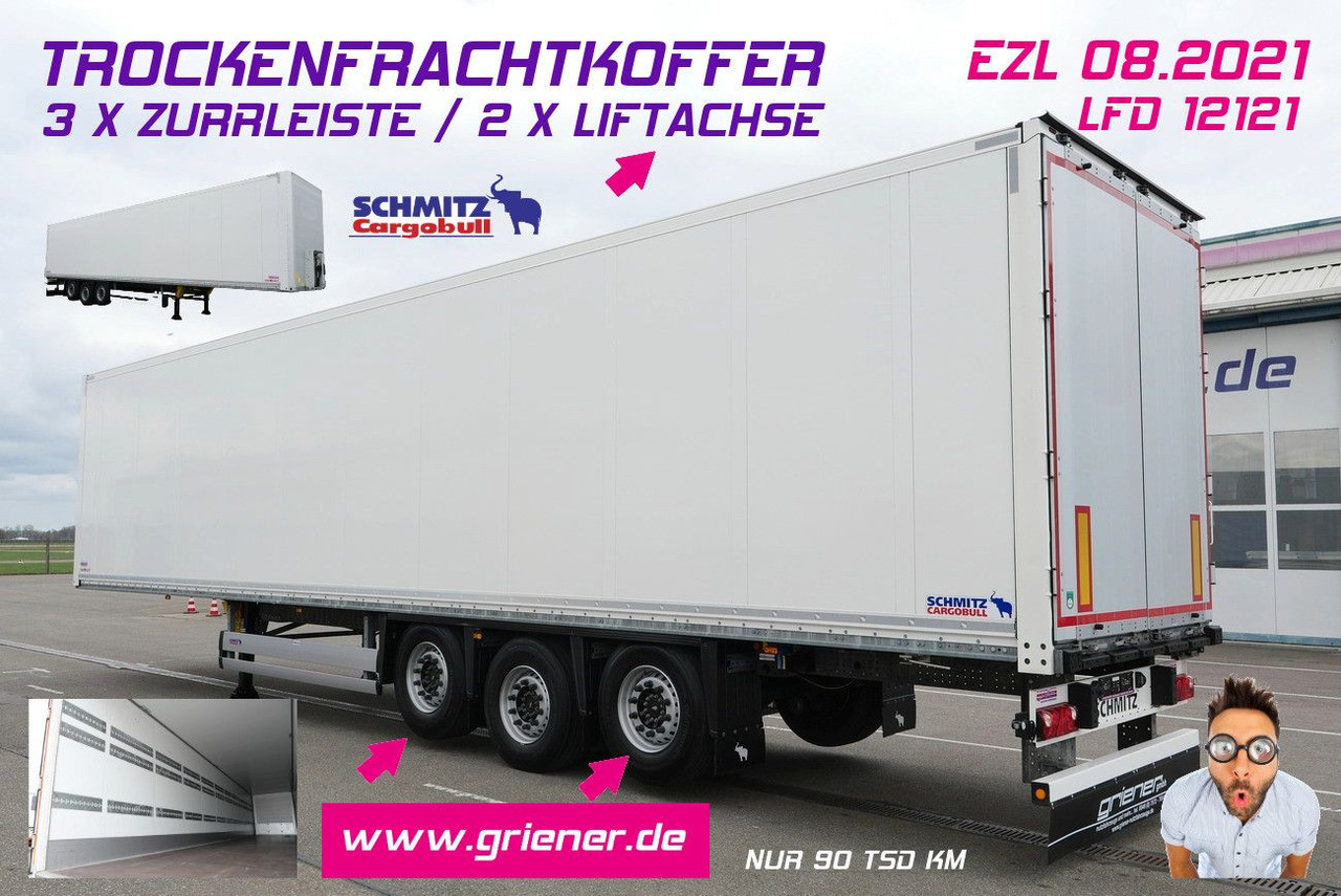 Schmitz Cargobull SKO 24/3 x ZURRLEISTE / 2 x LIFTACHSE 90 tsd km - Skapsemi: bilde 1 Schmitz Cargobull SKO 24/3 x ZURRLEISTE / 2 x LIFTACHSE 90 tsd km - Skapsemi: bilde 1
