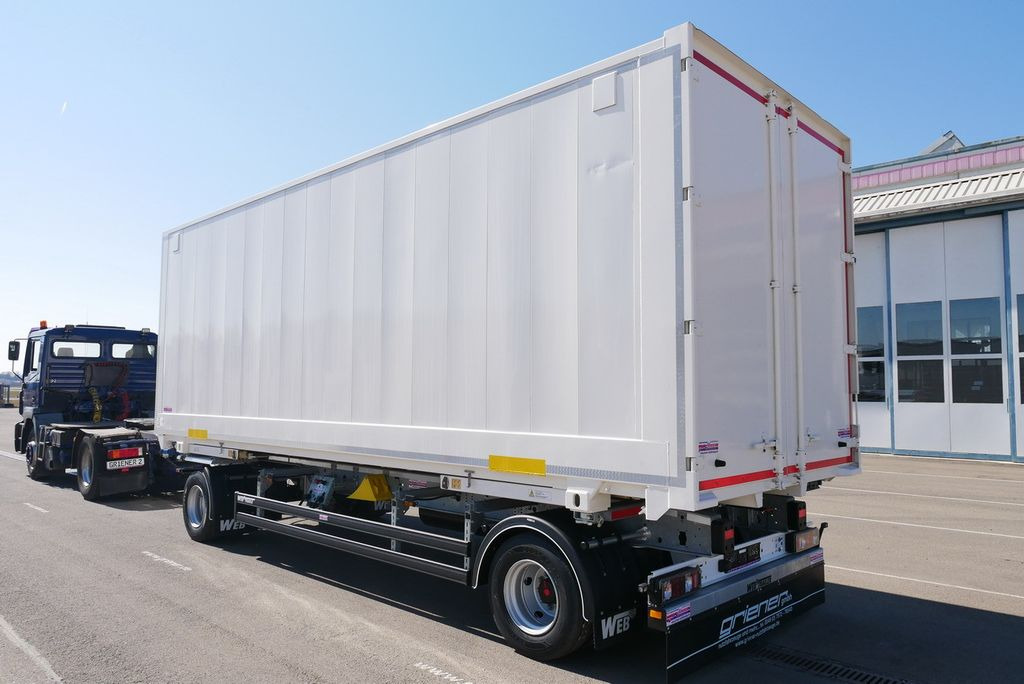 Schmitz Cargobull WKSTG 7,45 /STAHLKOFFER / TEXTIL / DOPPELSTOCK - Skaphenger: bilde 2 Schmitz Cargobull WKSTG 7,45 /STAHLKOFFER / TEXTIL / DOPPELSTOCK - Skaphenger: bilde 2