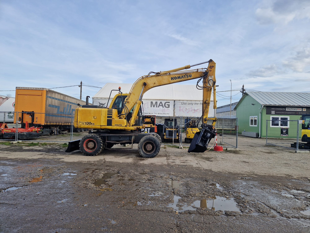 KOMATSU PW130 ES-6K - Hjulgraver: bilde 4 KOMATSU PW130 ES-6K - Hjulgraver: bilde 4