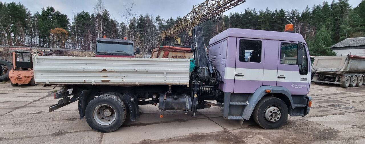 MAN 15.224 - Tippbil, Kranbil: bilde 4 MAN 15.224 - Tippbil, Kranbil: bilde 4