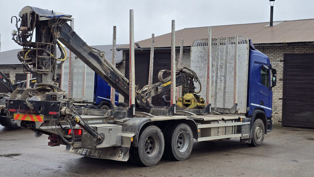 SCANIA R450 - Tømmerbil, Kranbil: bilde 4 SCANIA R450 - Tømmerbil, Kranbil: bilde 4