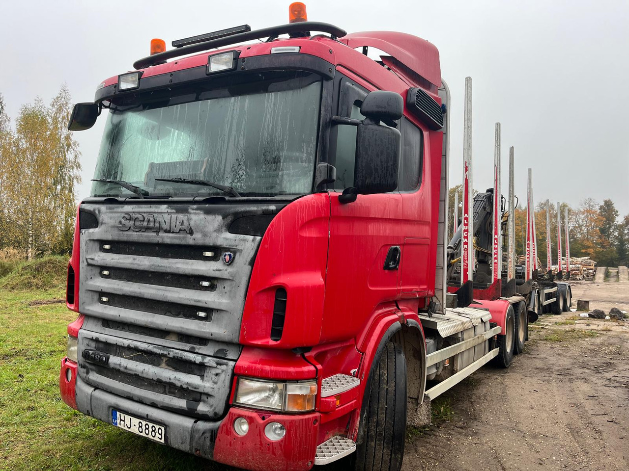 SCANIA R480 - Tømmerbil, Kranbil: bilde 1 SCANIA R480 - Tømmerbil, Kranbil: bilde 1
