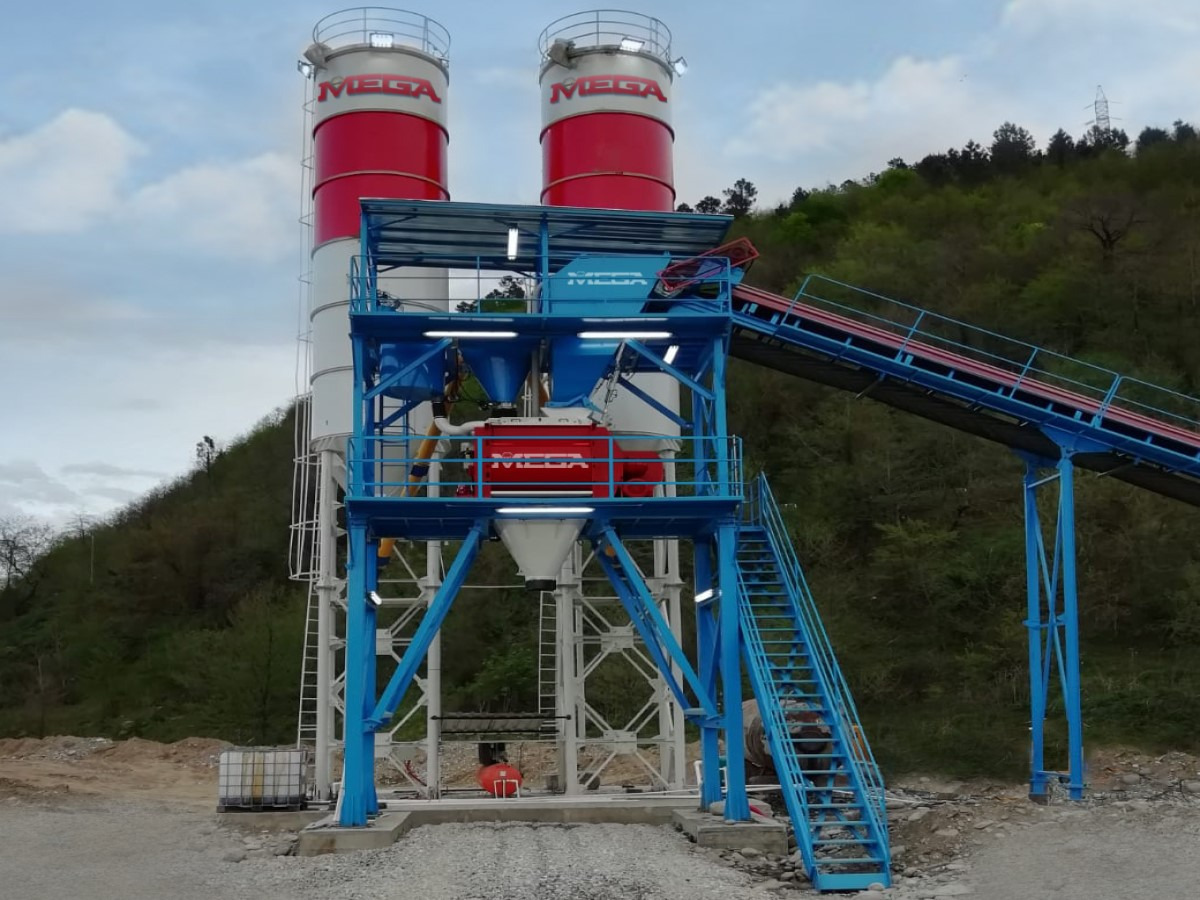 120 m³ Concrete Batching Plant - Betongfabrikk: bilde 2 120 m³ Concrete Batching Plant - Betongfabrikk: bilde 2