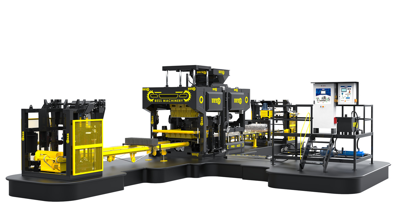Fully Automatic Hollow Block Machine | PRS-600 - Blokkmaskin: bilde 3 Fully Automatic Hollow Block Machine | PRS-600 - Blokkmaskin: bilde 3