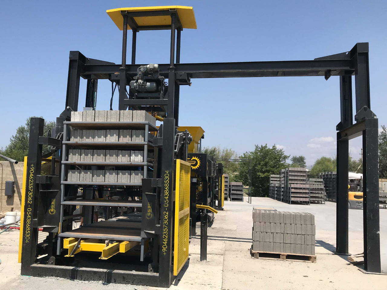 Hollow Block Making Machine | PRS-1200 Full Automatic - Blokkmaskin: bilde 5 Hollow Block Making Machine | PRS-1200 Full Automatic - Blokkmaskin: bilde 5