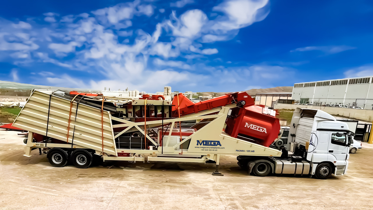 MEGA 120 m³ Mobile Concrete Plants | Promix-120.MB - Betongfabrikk: bilde 3 MEGA 120 m³ Mobile Concrete Plants | Promix-120.MB - Betongfabrikk: bilde 3