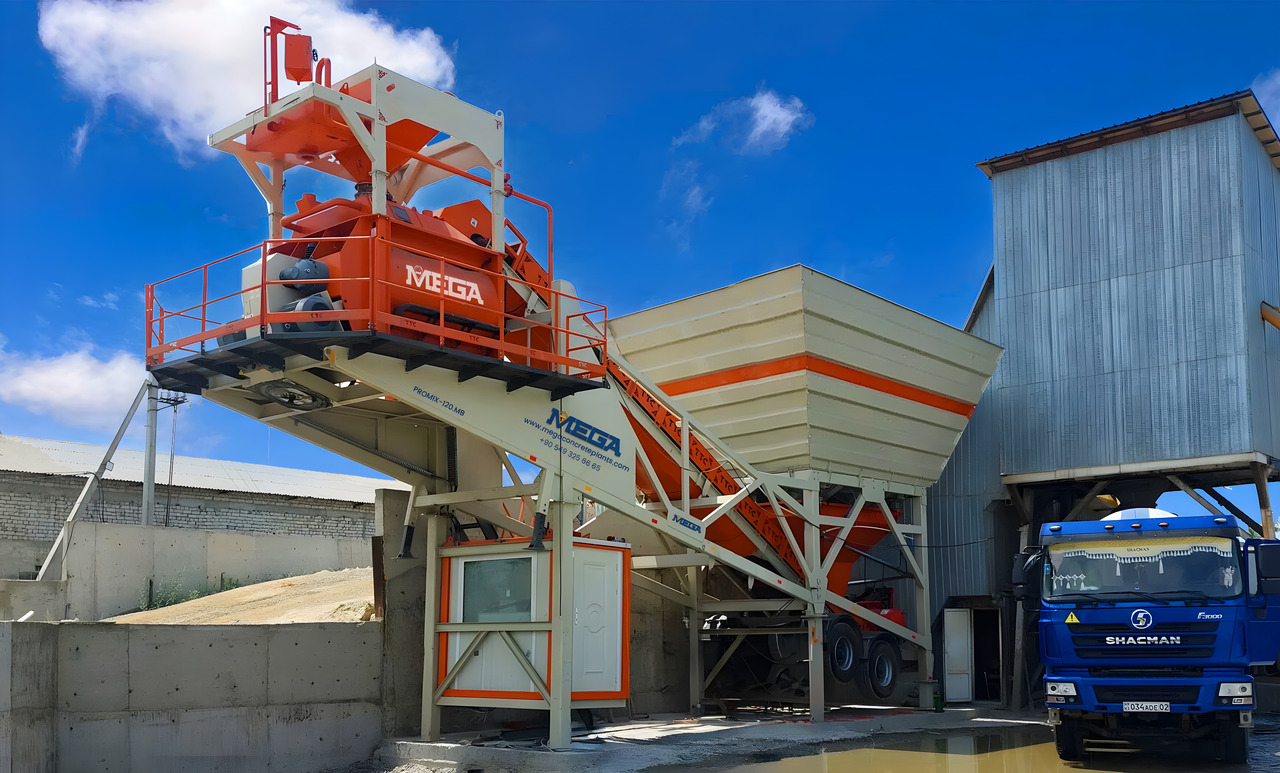 MEGA 120 m³ Mobile Concrete Plants | Promix-120.MB - Betongfabrikk: bilde 1 MEGA 120 m³ Mobile Concrete Plants | Promix-120.MB - Betongfabrikk: bilde 1