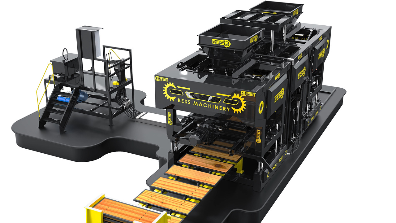 Paving Block Machine | Semi-Automatic PRS-602 - Blokkmaskin: bilde 4 Paving Block Machine | Semi-Automatic PRS-602 - Blokkmaskin: bilde 4