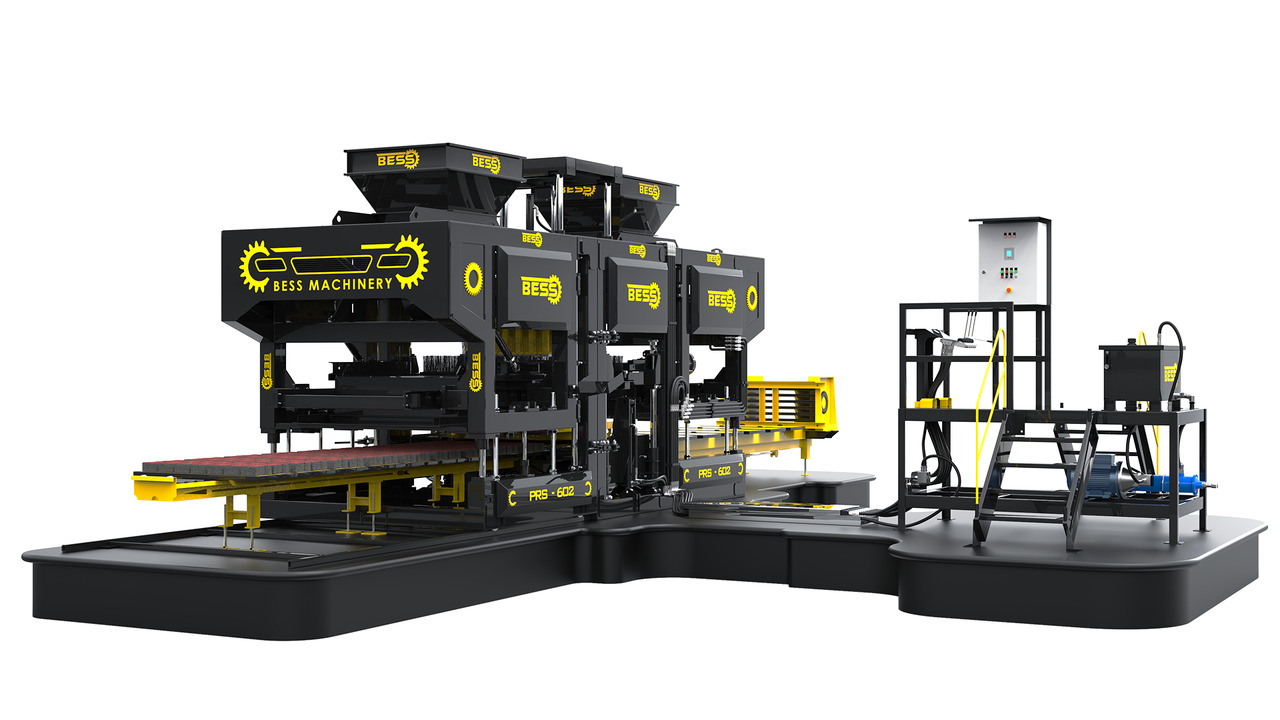 Paving Block Machine | Semi-Automatic PRS-602 - Blokkmaskin: bilde 1 Paving Block Machine | Semi-Automatic PRS-602 - Blokkmaskin: bilde 1