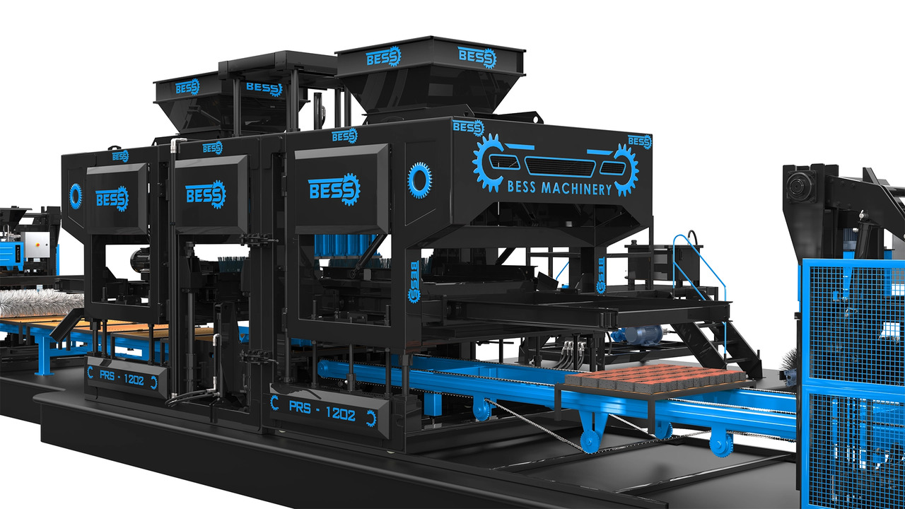 Paving Stone Machine | Automatic | PRS-1202 - Blokkmaskin: bilde 5 Paving Stone Machine | Automatic | PRS-1202 - Blokkmaskin: bilde 5