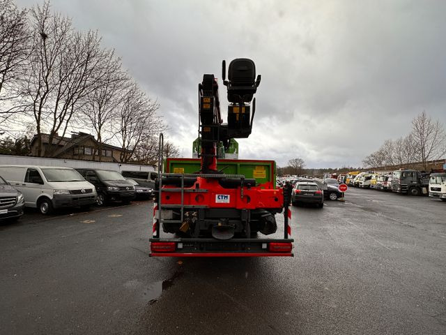 DAF CF 370 mit Kran Klima Tempomat - Planbil, Kranbil: bilde 4 DAF CF 370 mit Kran Klima Tempomat - Planbil, Kranbil: bilde 4